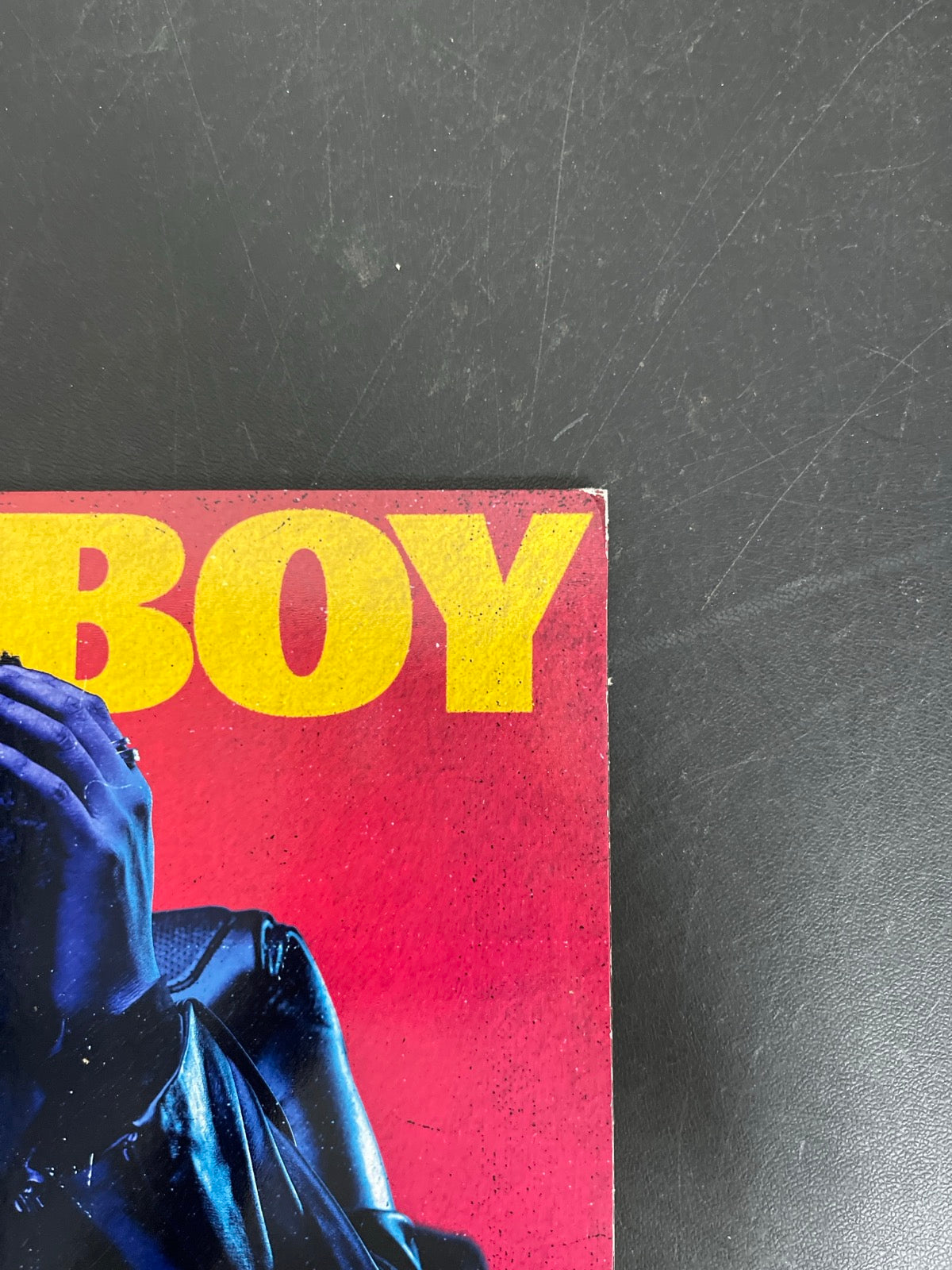 FRONT_TR - The Weeknd - Starboy LE Blue Vinyl USED NOT TESTED