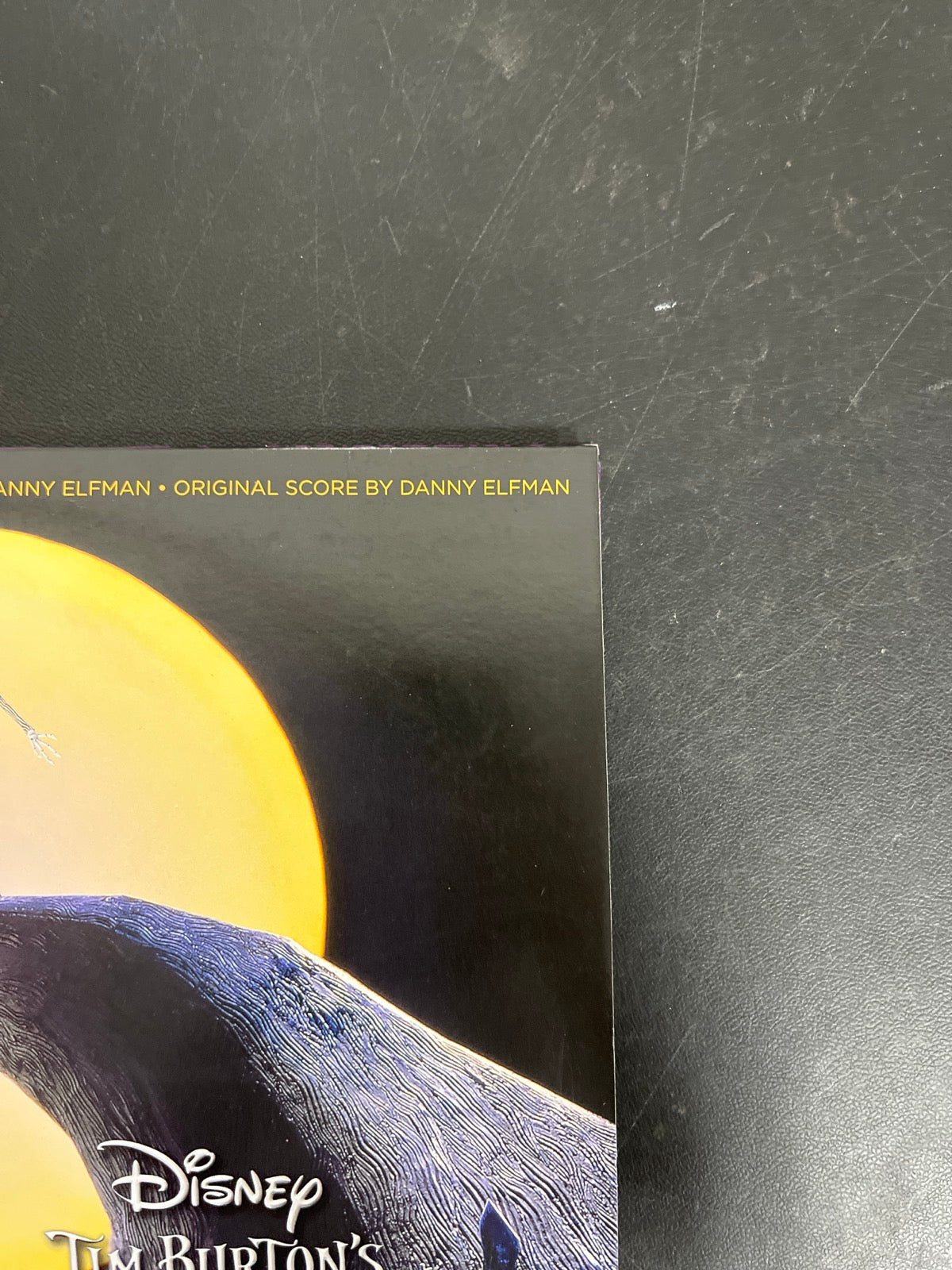 FRONT_TR - Danny Elfman - Tim Burton's The ... LE Purple/Yellow Vinyl USED NOT TESTED