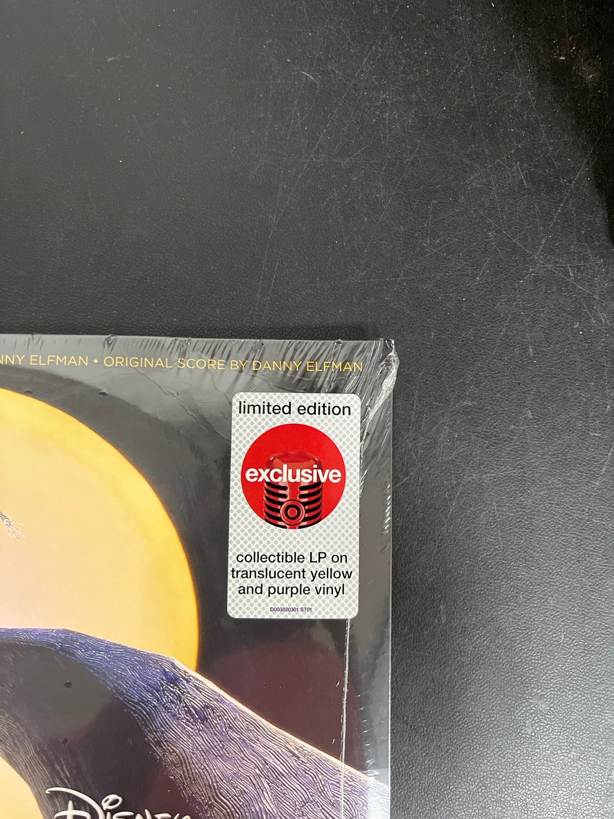 FRONT_TR - Danny Elfman - Tim Burton's The ... LE Purple/Yellow Vinyl USED NOT TESTED