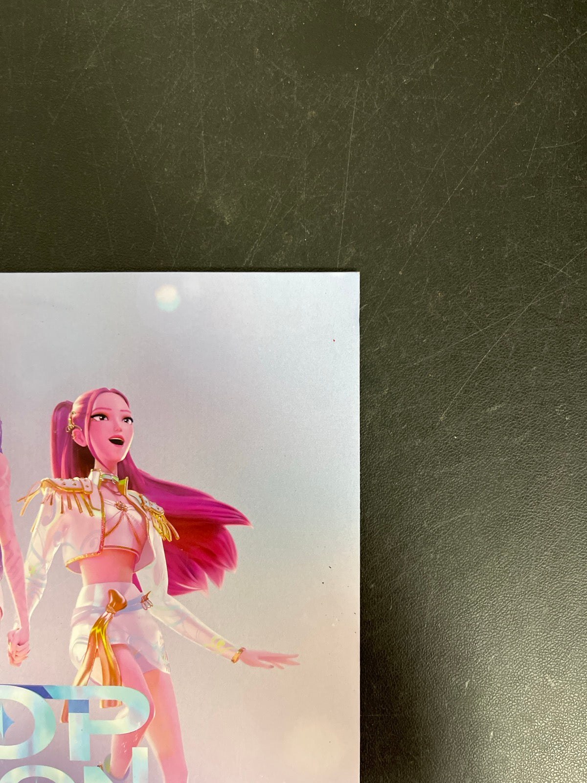 FRONT_TR - K-Pop Demon Hunters OST... Target Exclusive Violet Vinyl USED NOT TESTED