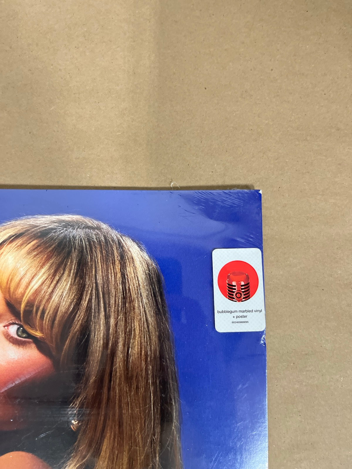 FRONT_TR - Sabrina Carpenter-Short N ... LE Bubblegum Marble Vinyl USED NOT TESTED