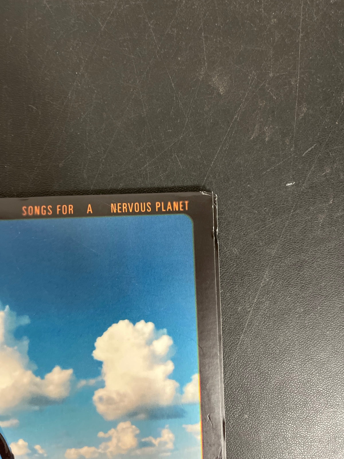 FRONT_TR - Tears For Fears - Songs For A Nerv ... LE Watermelon Cream Vinyl USED NOT TESTED