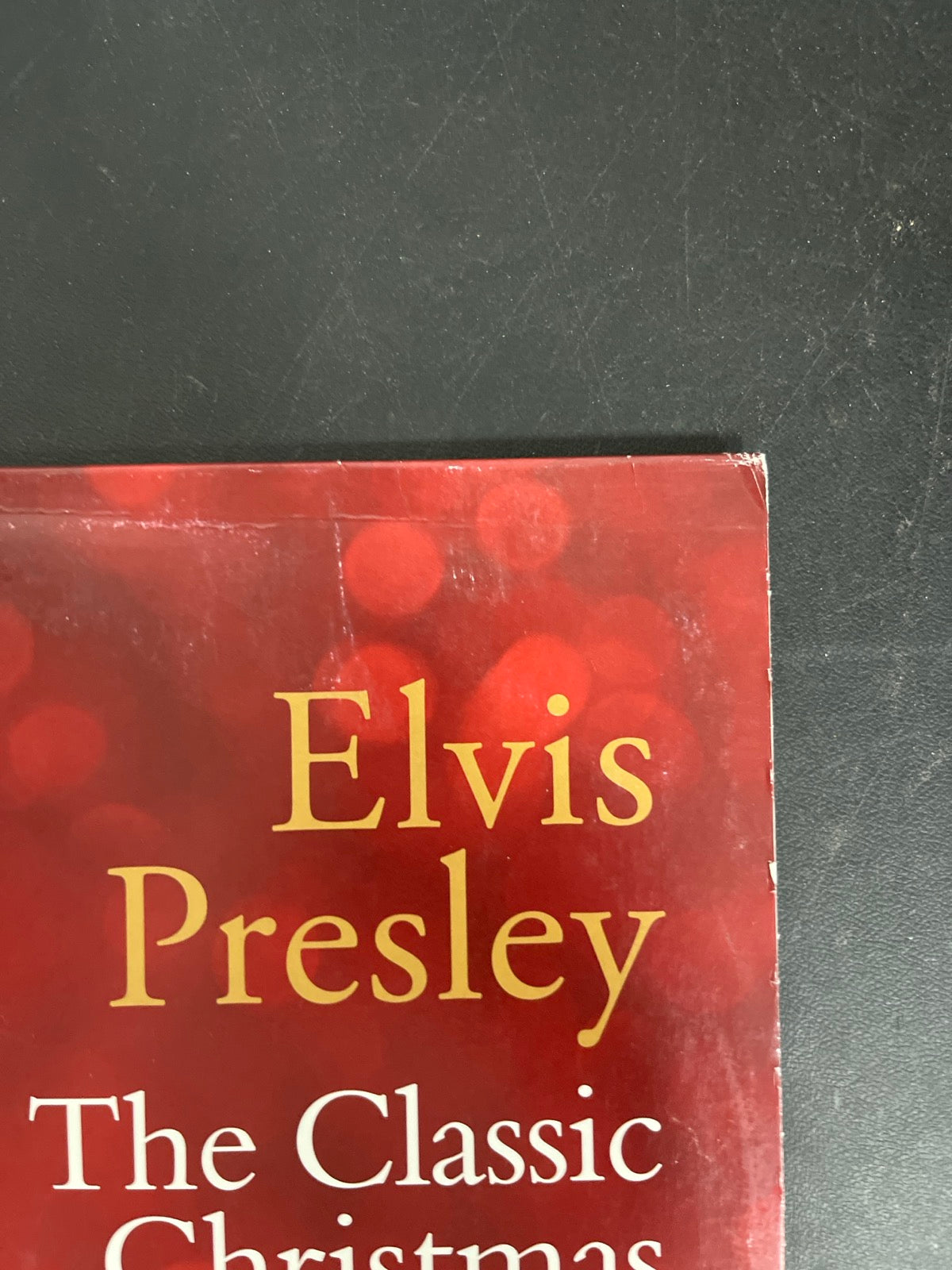 FRONT_TR - Elvis Presley - The Classic Christmas Album LE White Vinyl USED NOT TESTED