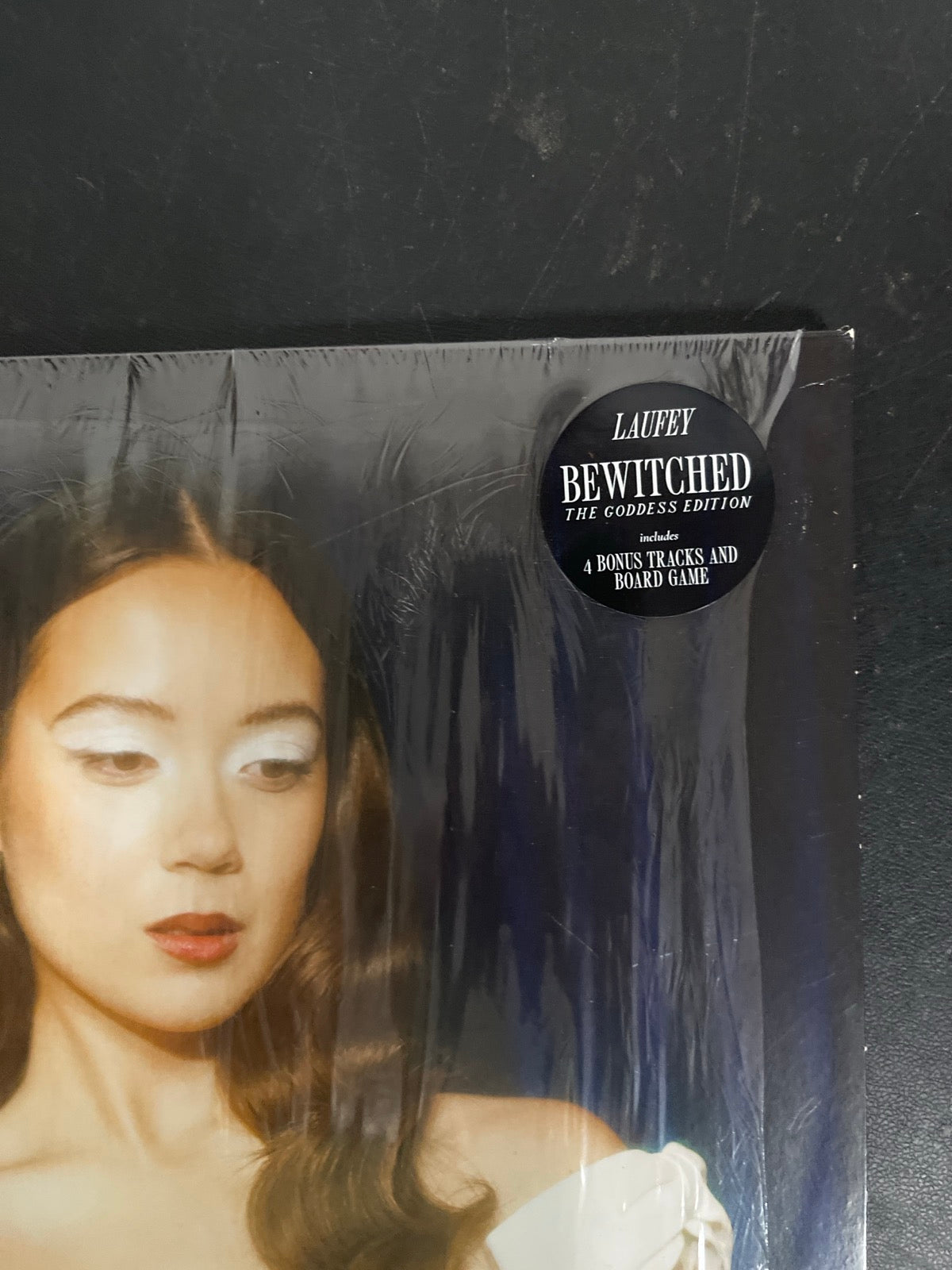 FRONT_TR - Laufey - Bewitched: The Goddess Edition LE Blue Vinyl USED NOT TESTED