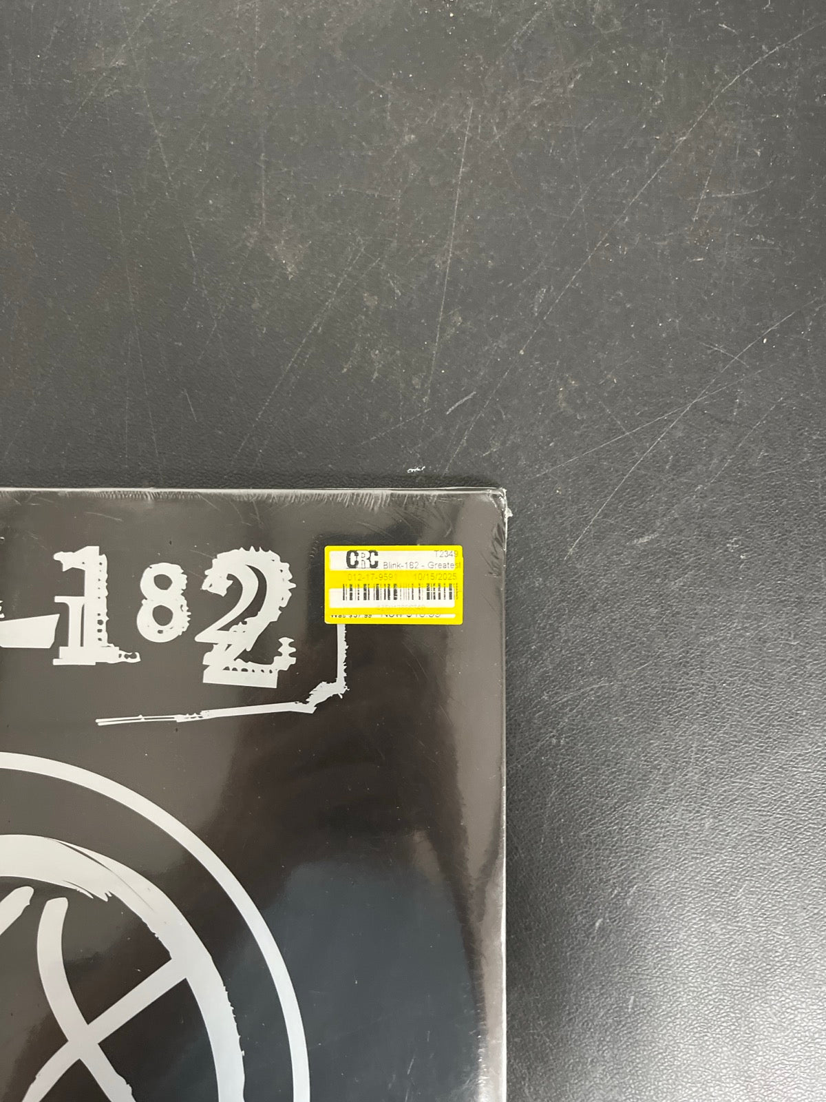 FRONT_TR - Blink-182 - Greatest Hits LE Green / Aqua Vinyl USED NOT TESTED