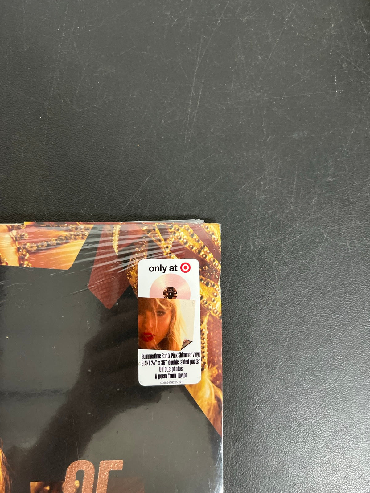 FRONT_TR - Taylor Swift - The Life of a ... LE 180gm Pink Yellow Vinyl USED NOT TESTED