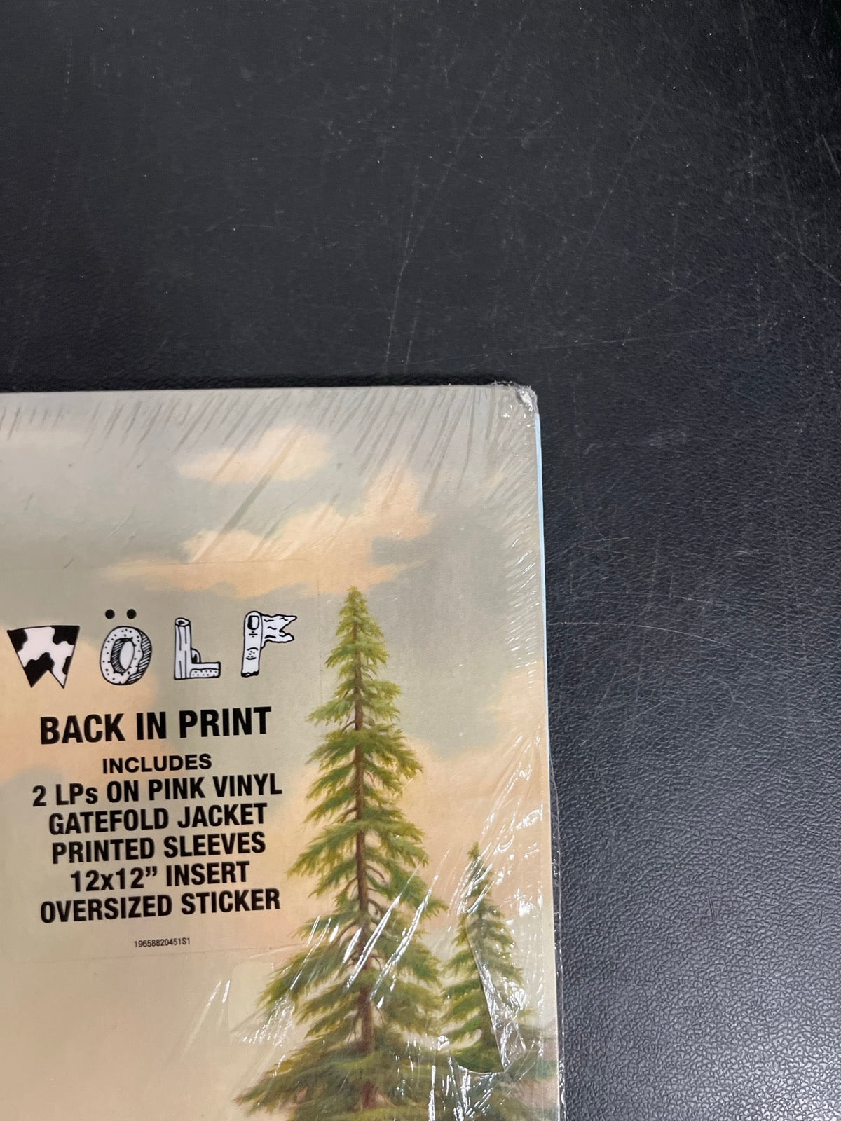 FRONT_TR - Tyler, The Creator - Wolf LE Pink Vinyl USED NOT TESTED