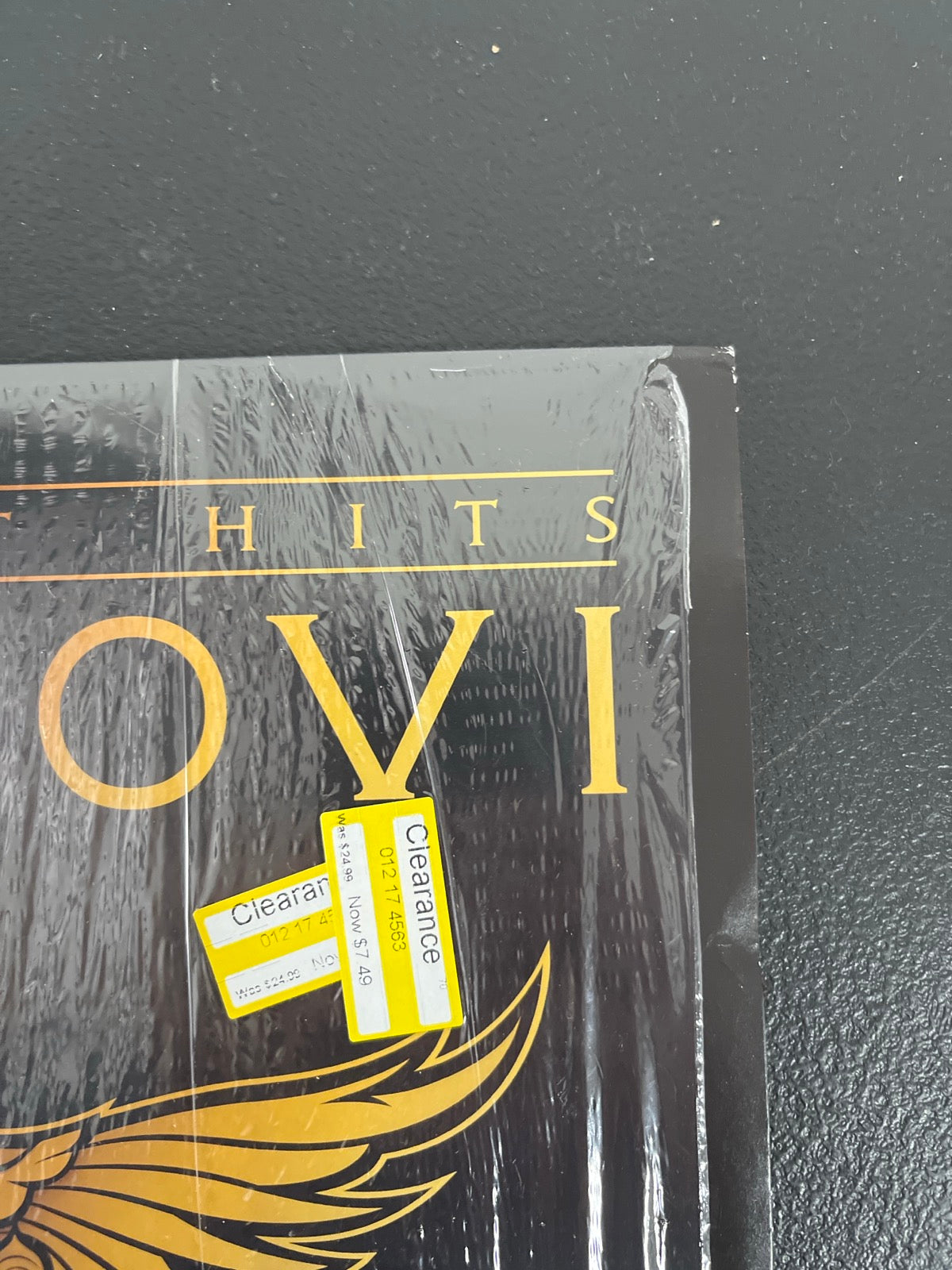 FRONT_TR - Bon Jovi - Greatest Hits LE Tiger Eye Vinyl USED NOT TESTED