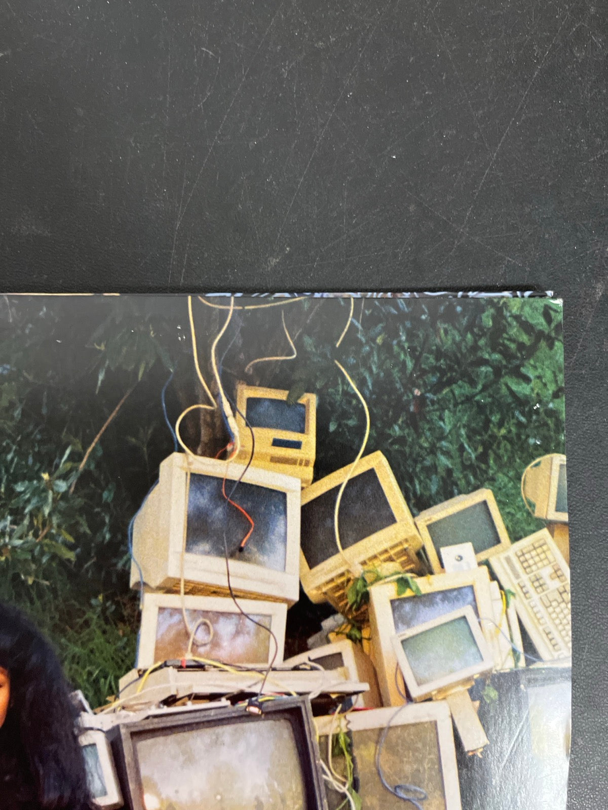 FRONT_TR - SZA - Ctrl LE Translucent Green Vinyl USED NOT TESTED