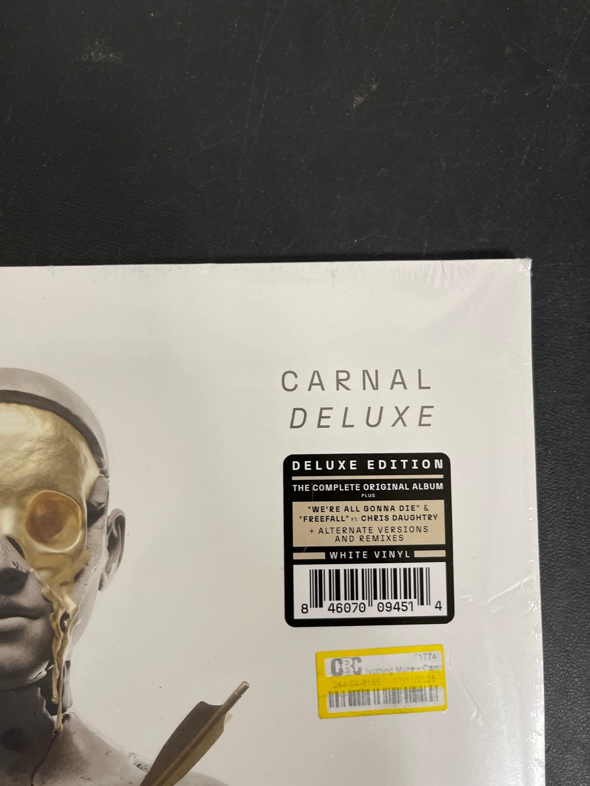 FRONT_TR - Nothing More - Carnal (Deluxe) Deluxe Ed. White Vinyl USED NOT TESTED