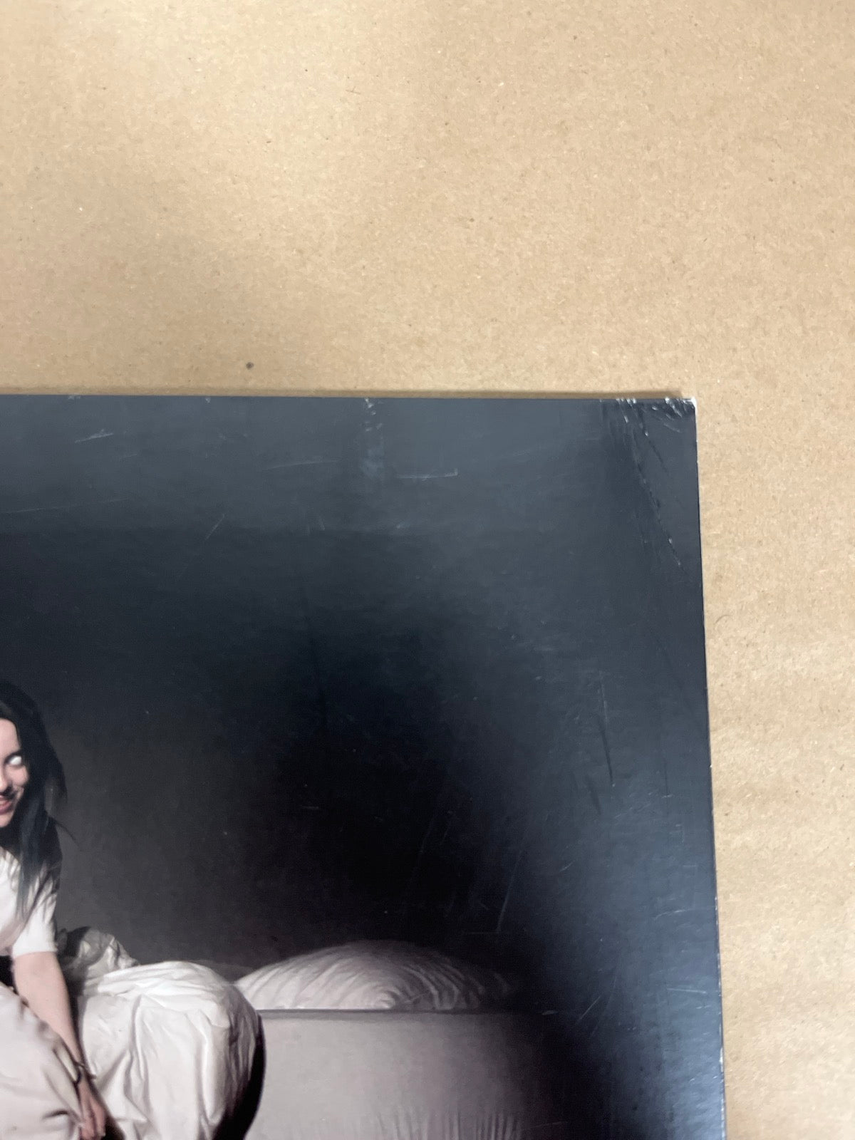FRONT_TR - Billie Eilish - WHEN WE ALL FALL ... LE Green Vinyl USED NOT TESTED