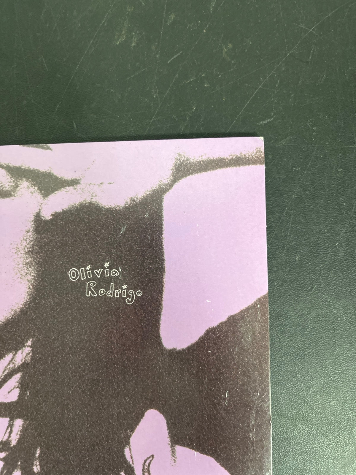 FRONT_TR - Olivia Rodrigo - Live From ... LE Teal / Blue Vinyl USED NOT TESTED