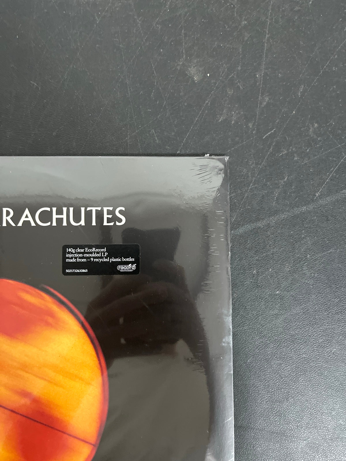 FRONT_TR - Coldplay - Parachutes LE Clear EcoRecord Vinyl USED NOT TESTED