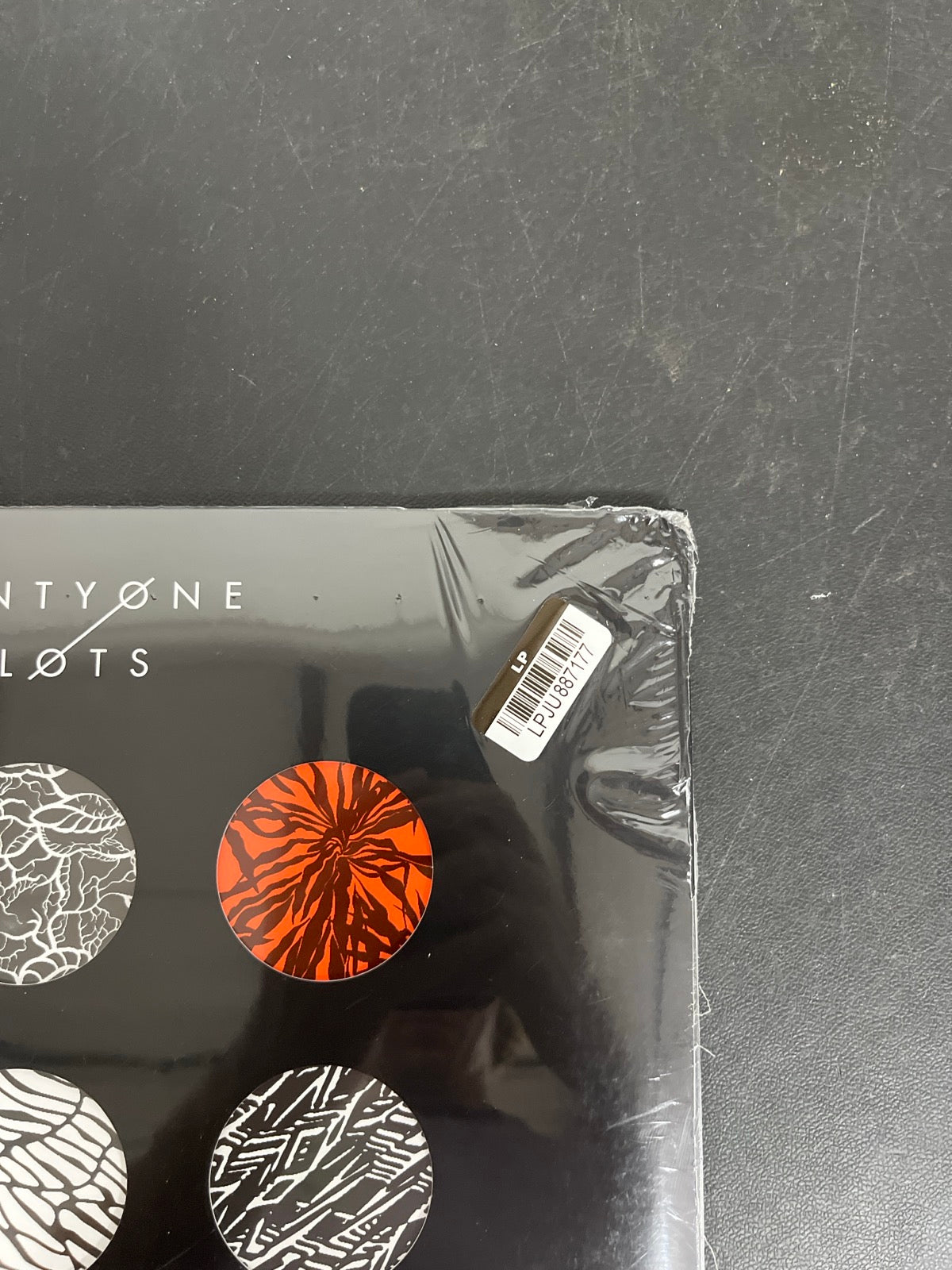 FRONT_TR - Twenty One Pilots - Blurryface 25th Anniv. Ed. Silver Vinyl USED NOT TESTED