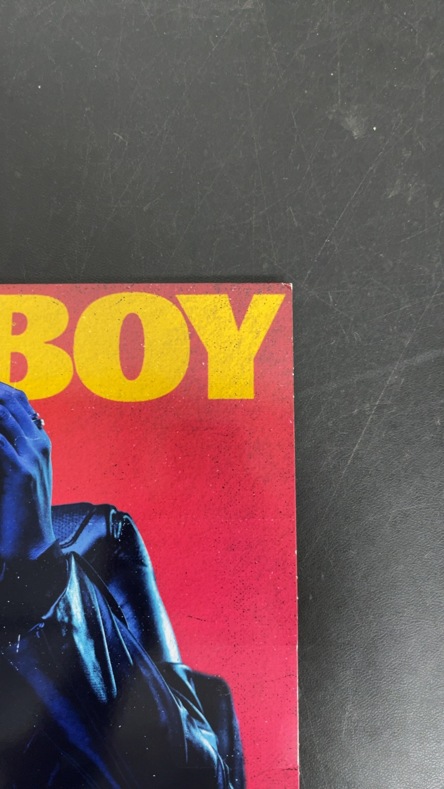 FRONT_TR - The Weeknd - Starboy LE Blue Vinyl USED NOT TESTED