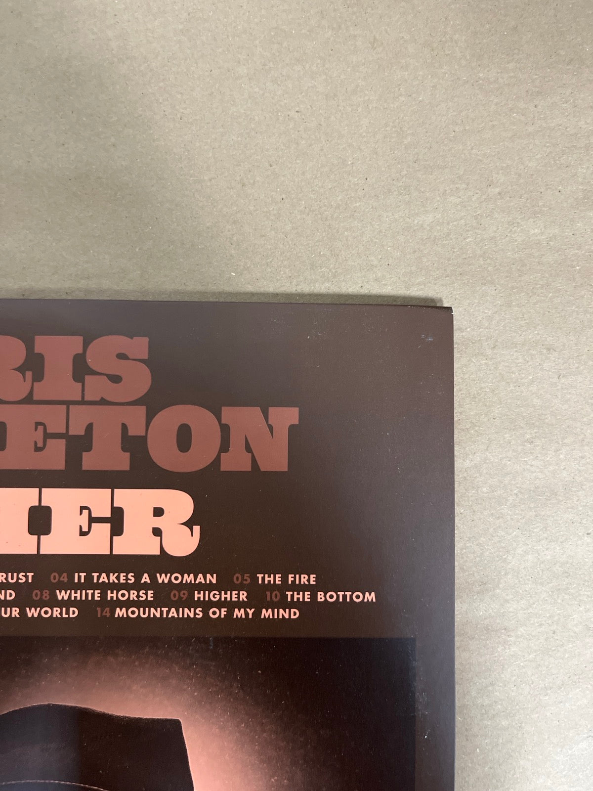 FRONT_TR - Chris Stapleton - Higher Target Exclusive 180gm Pink Vinyl USED NOT TESTED