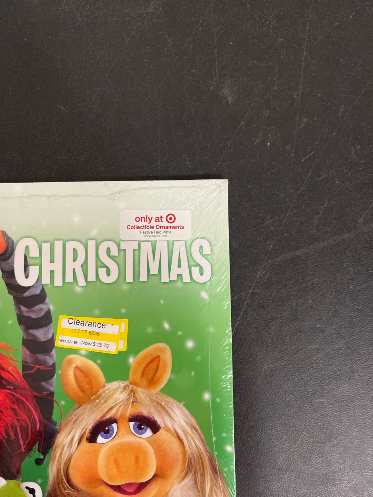 FRONT_TR - The Muppets - A Green and Red Christmas LE Red Vinyl USED NOT TESTED