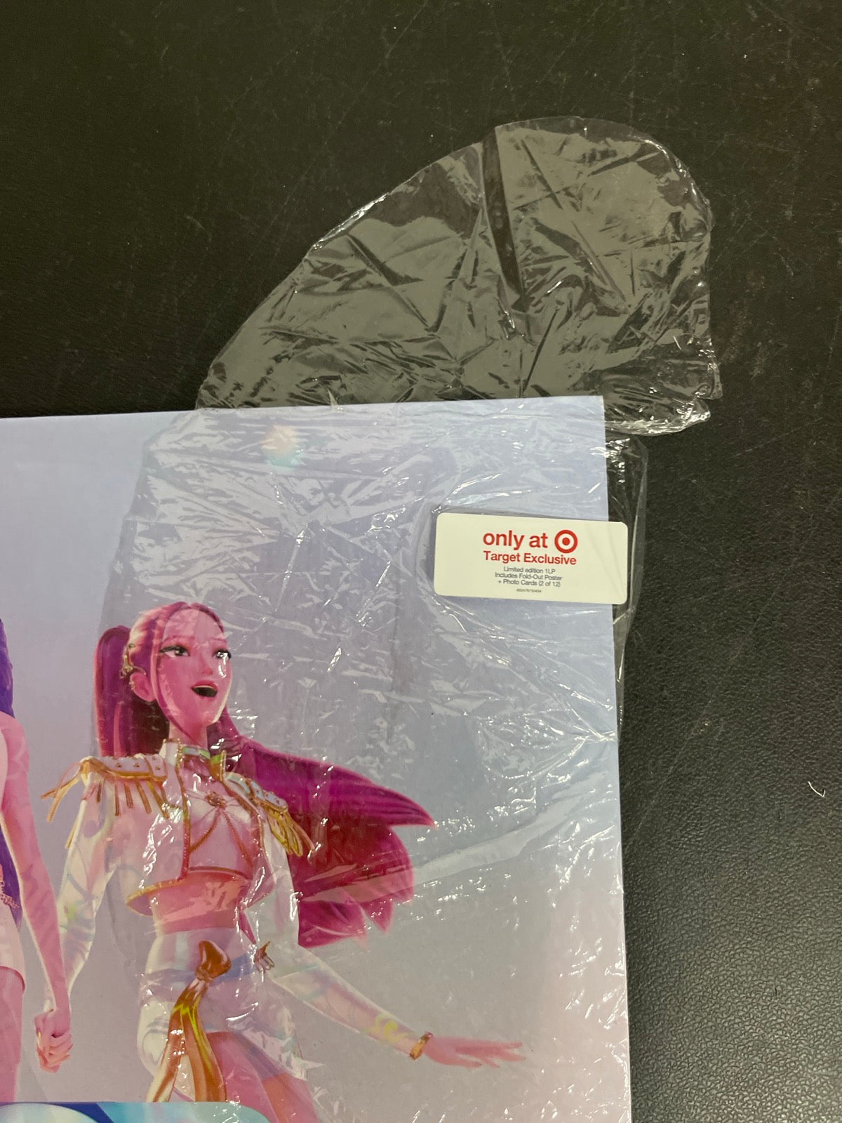 FRONT_TR - K-Pop Demon Hunters OST... Target Exclusive Violet Vinyl USED NOT TESTED