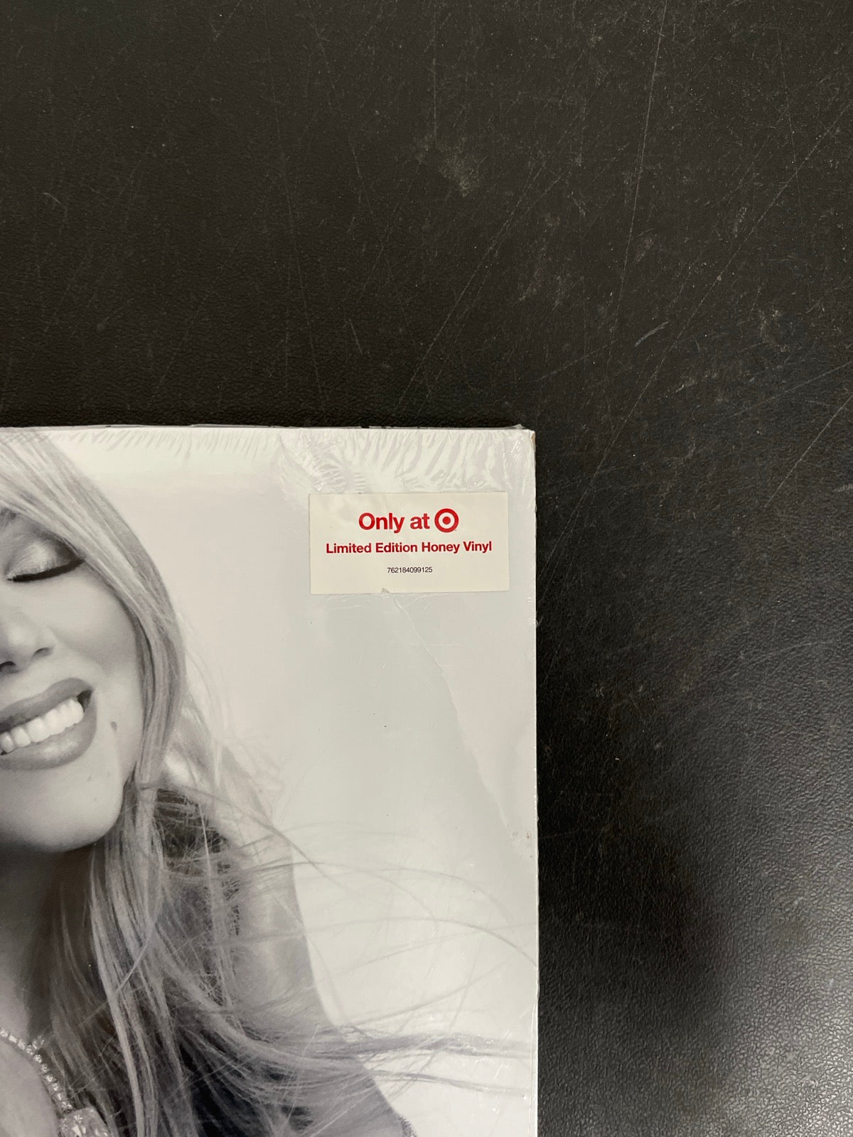 FRONT_TR - Mariah Carey - Here For It All LE Honey Vinyl USED NOT TESTED