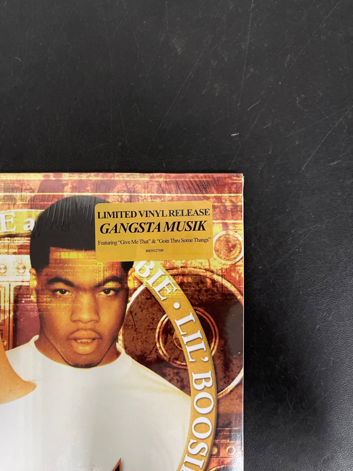 FRONT_TR - Lil' Boosie & Webbie - Gangsta Musik LE Vinyl USED NOT TESTED