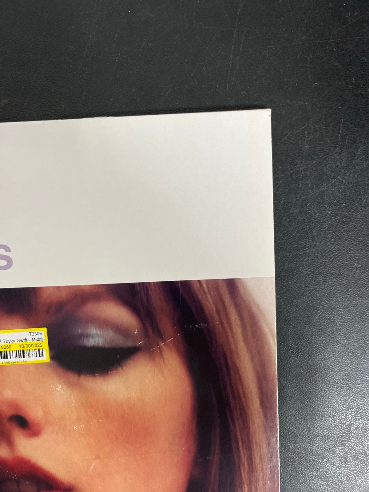 FRONT_TR - Taylor Swift - Midnights Reissue Lavender Vinyl USED NOT TESTED