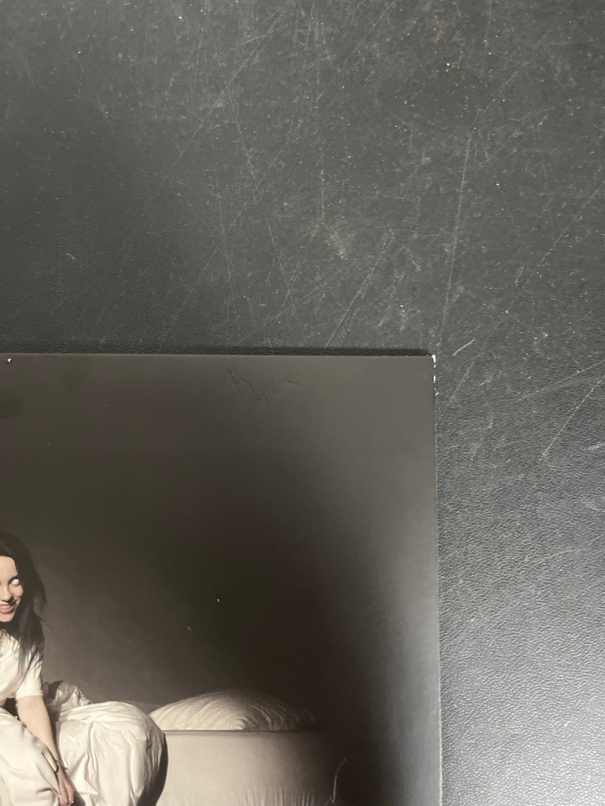 FRONT_TR - Billie Eilish - WHEN WE ALL FALL ... LE Green Vinyl USED NOT TESTED