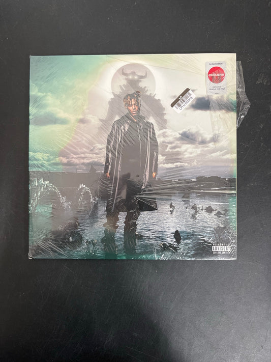 FRONT - Juice WRLD - Fighting Demons LE Opaque Red Vinyl USED NOT TESTED