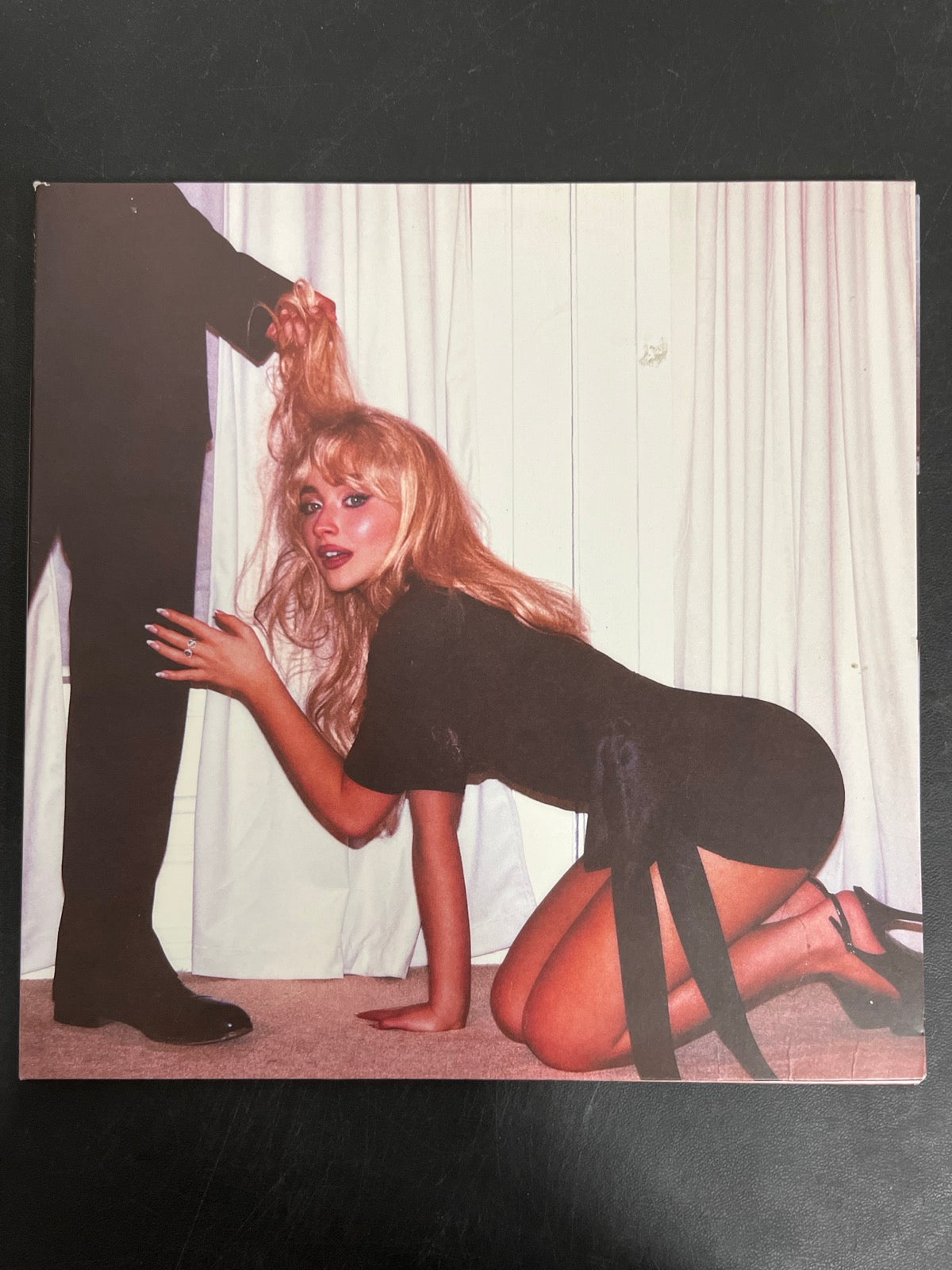 FRONT - Sabrina Carpenter - Man's Best Friend LE White Vinyl USED NOT TESTED