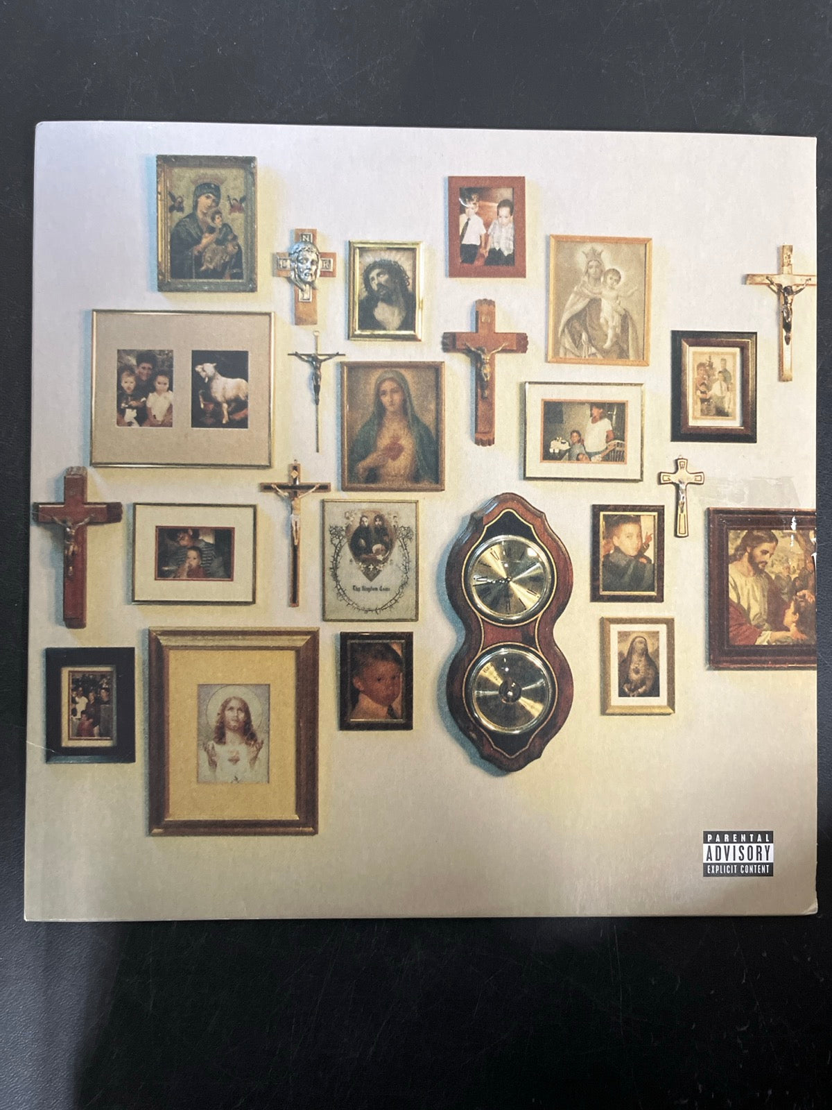 FRONT - $uicideboy$ - Thy Kingdom Come LE Clear Vinyl USED NOT TESTED
