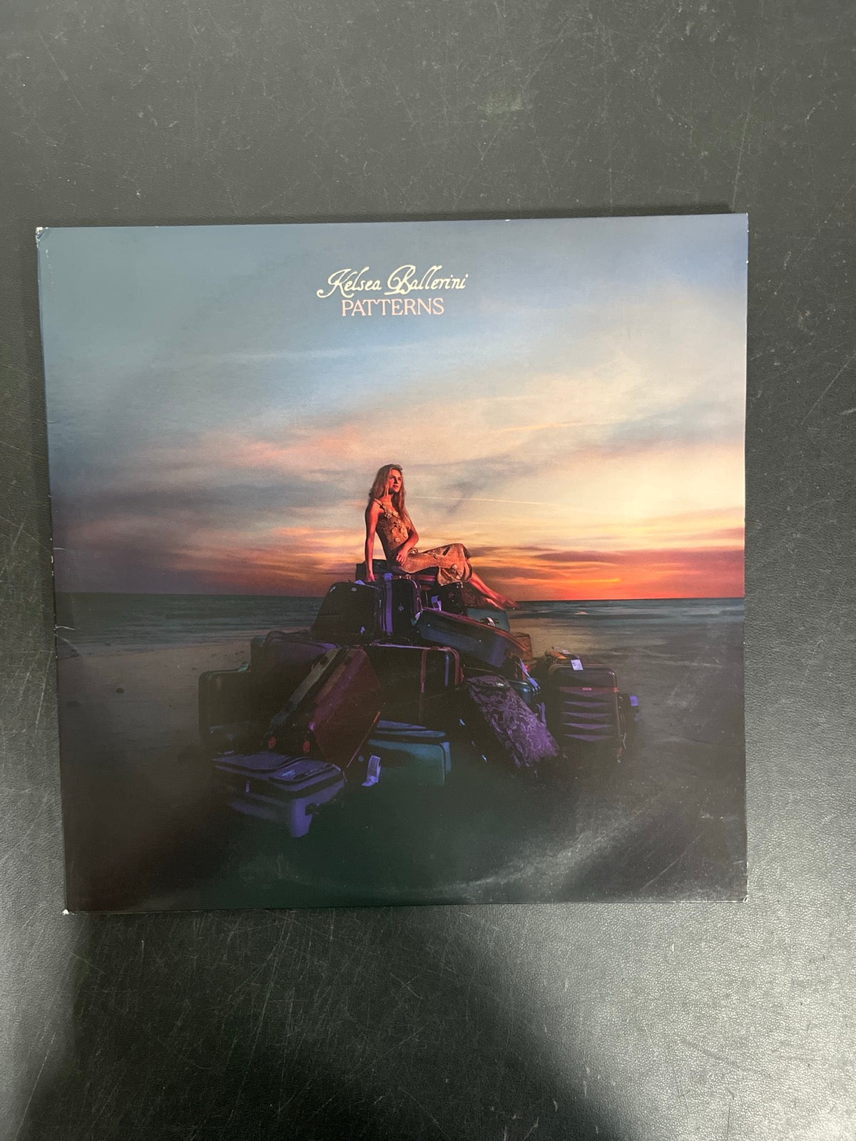 FRONT - Kelsea Ballerini - Patterns LE Uncharted Waters Vinyl USED NOT TESTED