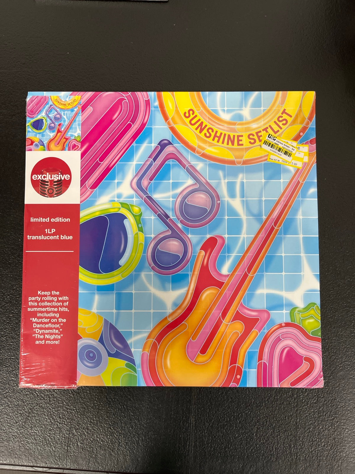 FRONT - Sunshine Setlist LE Translucent Blue Vinyl SEALED NOT TESTED