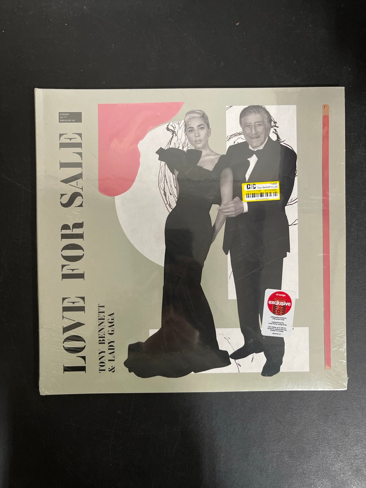 FRONT - Tony Bennett & Lady Gaga - Love For Sale LE 180gm Vinyl SEALED NOT TESTED
