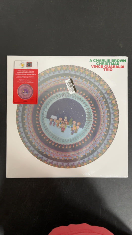 FRONT - A Charlie Brown Christmas OST LE 1st Zoetrope Ed. Vinyl USED NOT TESTED