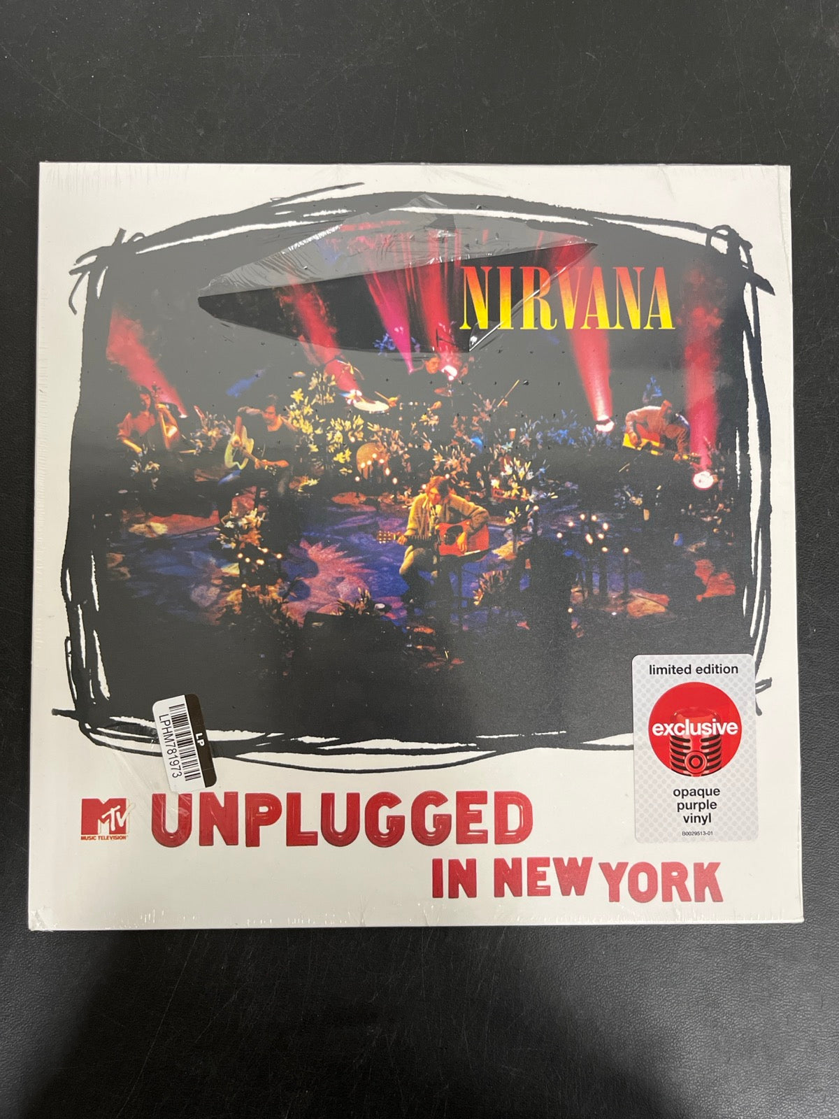 FRONT - Nirvana - MTV Unplugged In New York Live Purple Vinyl SEALED NOT TESTED