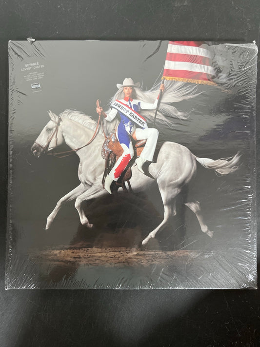 FRONT - Beyoncé - Cowboy Carter LE Vinyl USED NOT TESTED