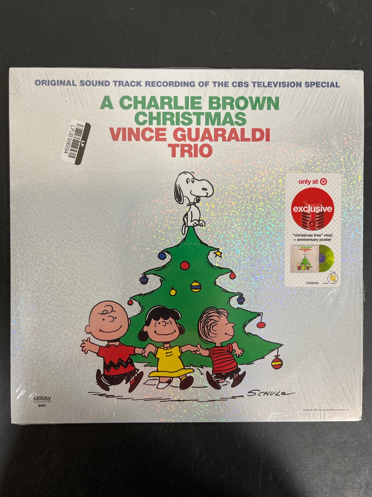 FRONT - A Charlie Brown Christmas OST LE Green Vinyl USED NOT TESTED