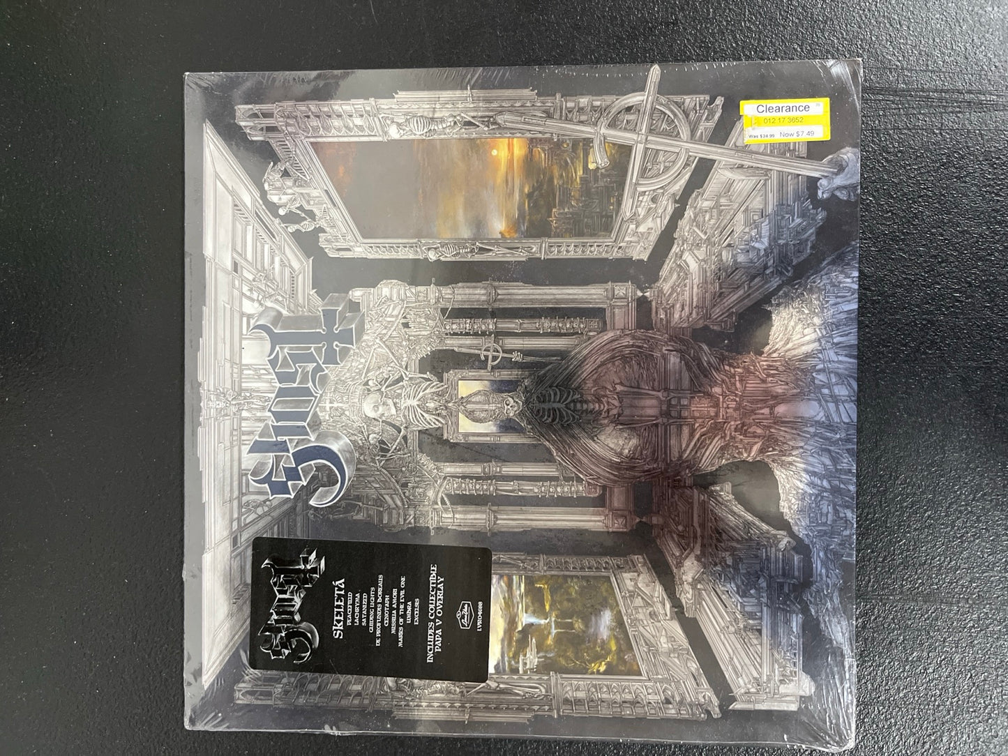 FRONT - Ghost - Skeletá Target Exclusive Etched Vinyl SEALED NOT TESTED