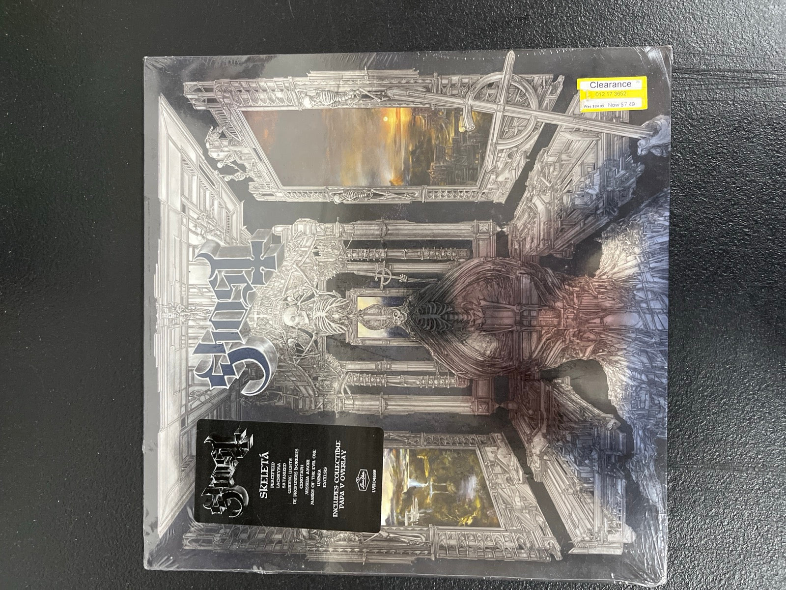 FRONT - Ghost - Skeletá Target Exclusive Etched Vinyl SEALED NOT TESTED