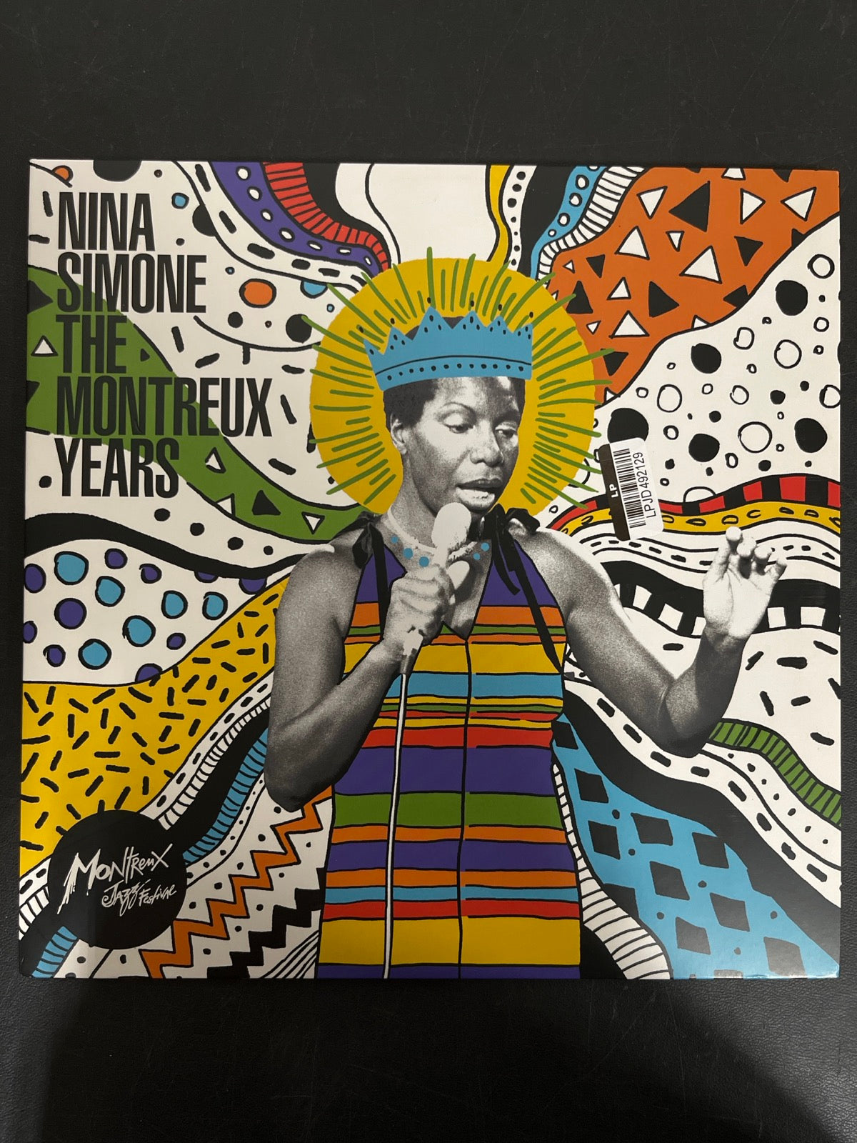 FRONT - Nina Simone - The Montreux Years LE Clear Splatter Vinyl USED NOT TESTED