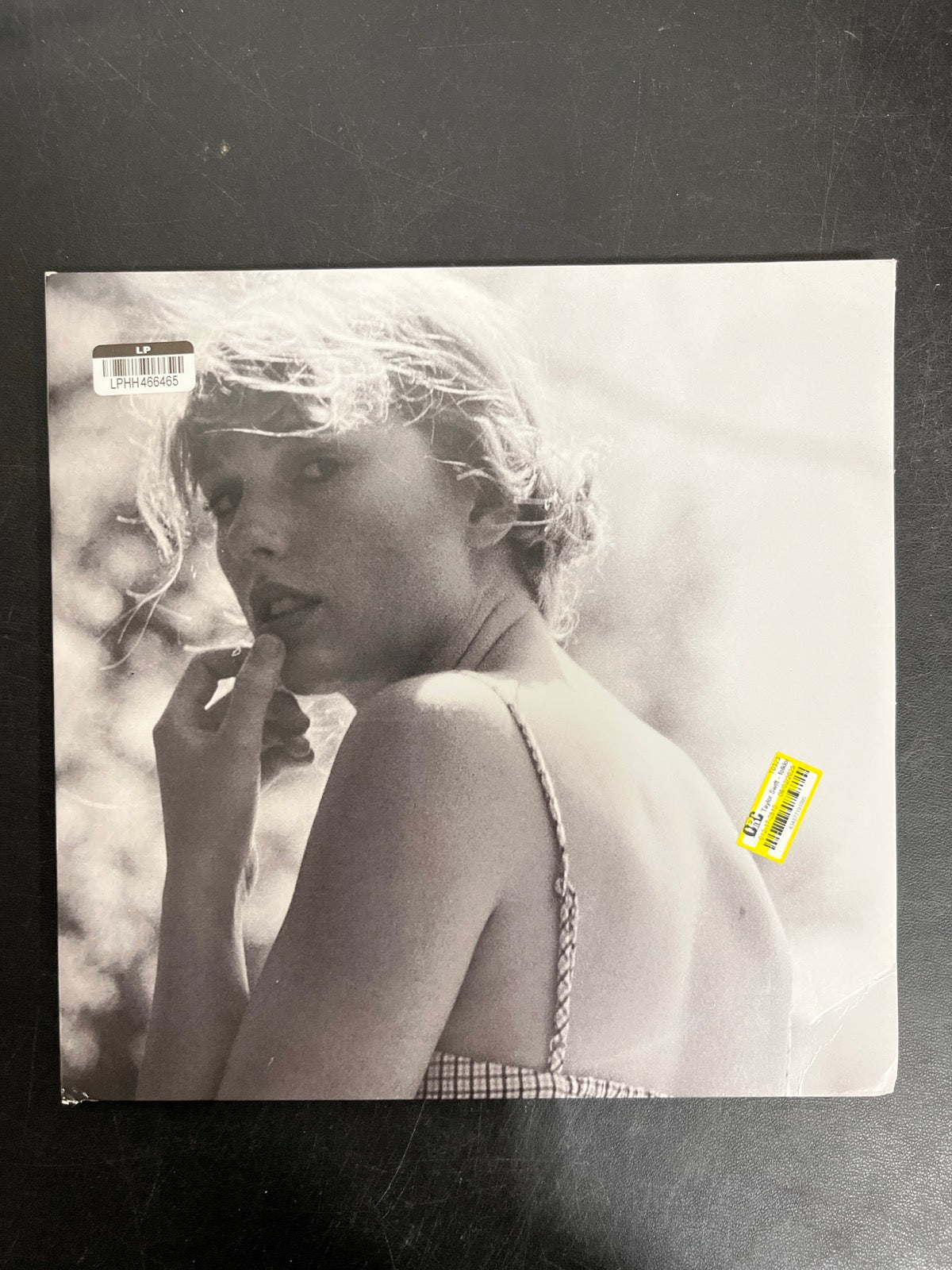 FRONT - Taylor Swift - Folklore LE Red Etched Vinyl USED NOT TESTED