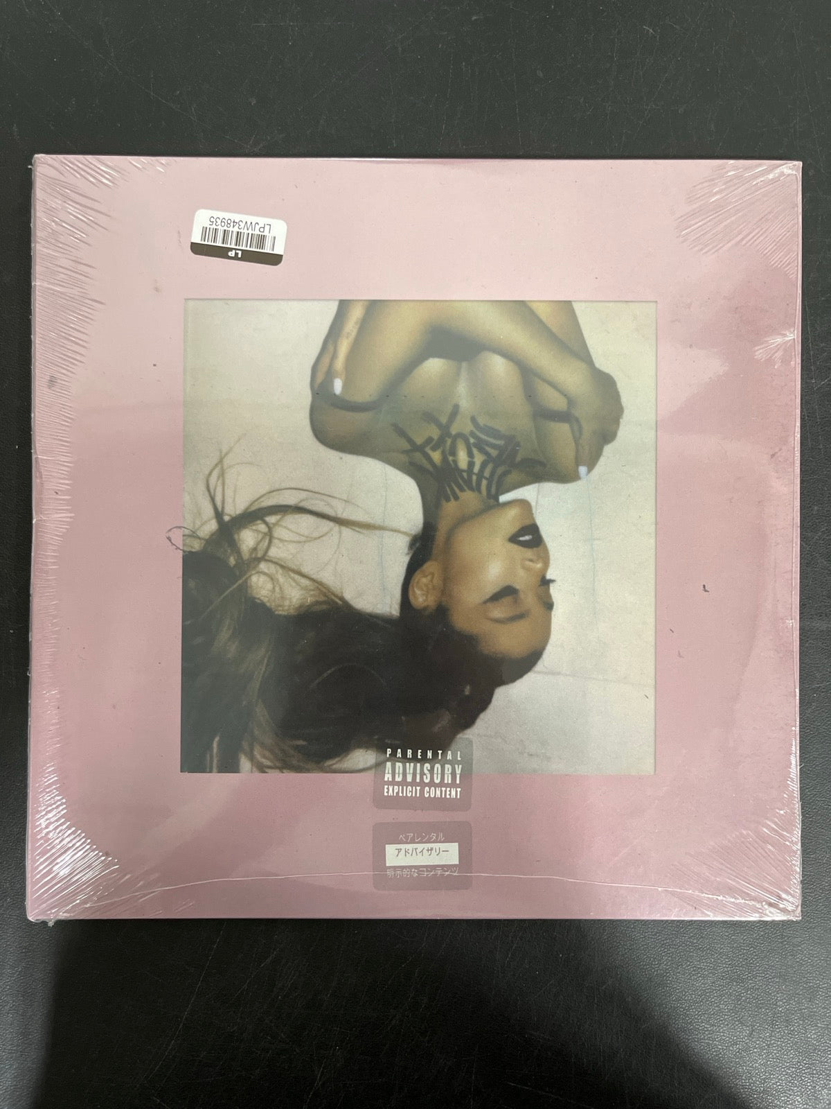 FRONT - Ariana Grande - Thank U, Next LE Clear Vinyl SEALED NOT TESTED