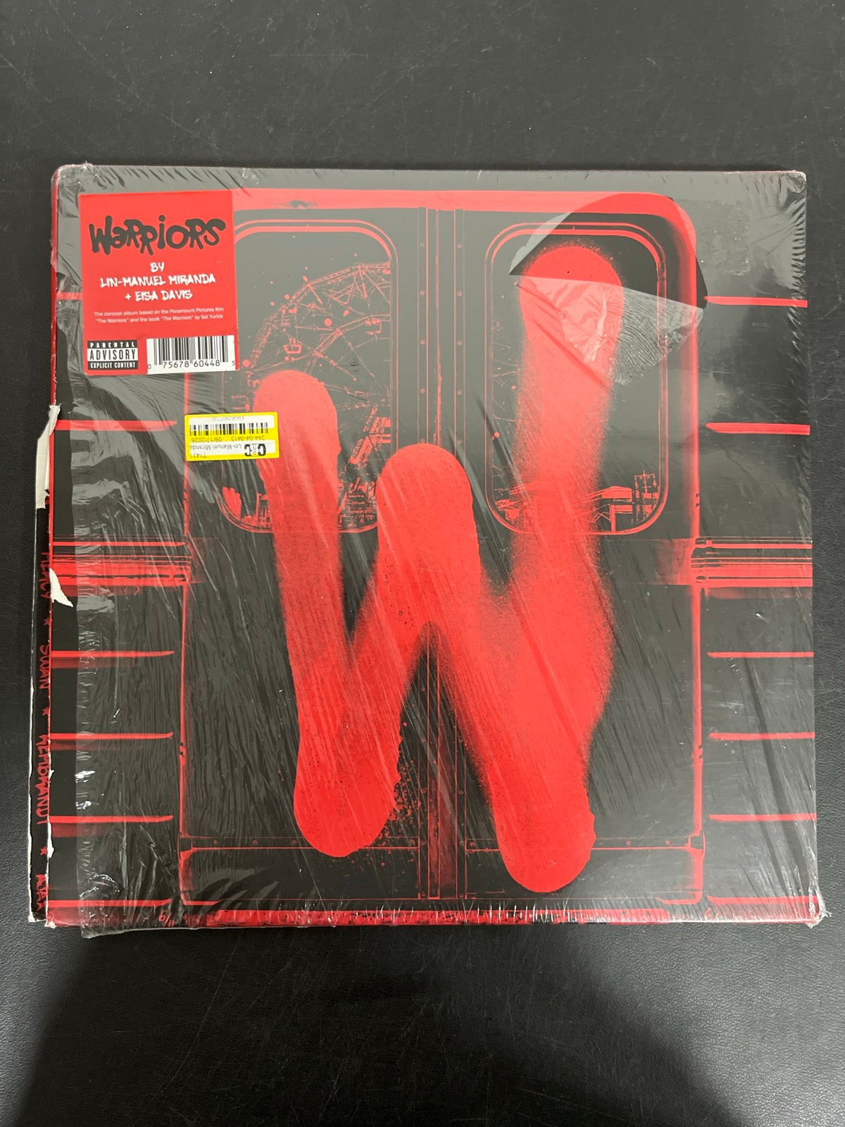 FRONT - Lin-Manuel Miranda + Eisa Davis - Warriors LE Vinyl USED NOT TESTED