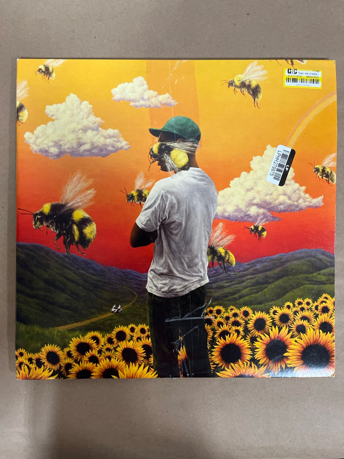 FRONT - Tyler, the Creator - Flower Boy LE Vinyl USED NOT TESTED