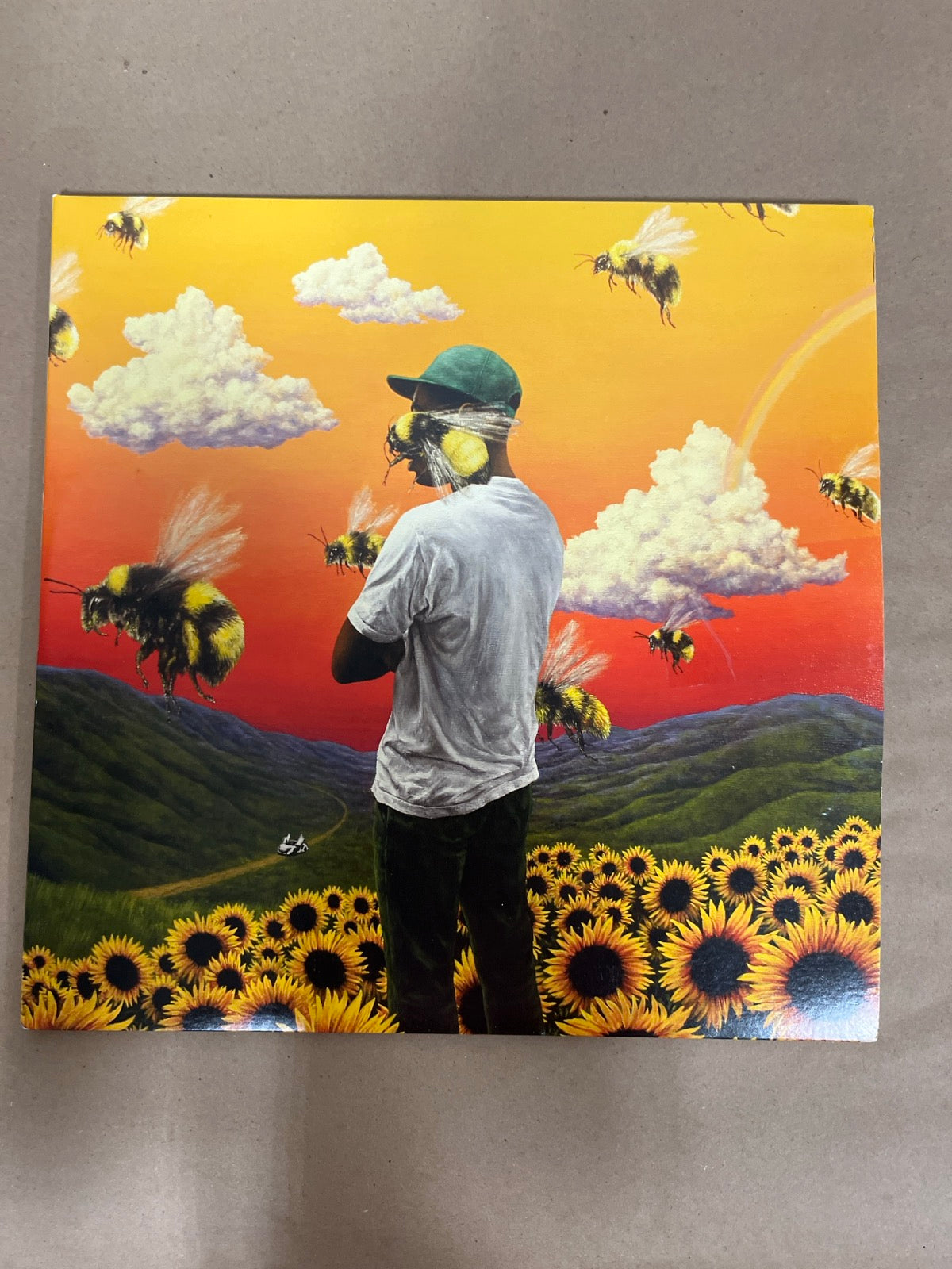 FRONT - Tyler, the Creator - Flower Boy LE Vinyl USED NOT TESTED