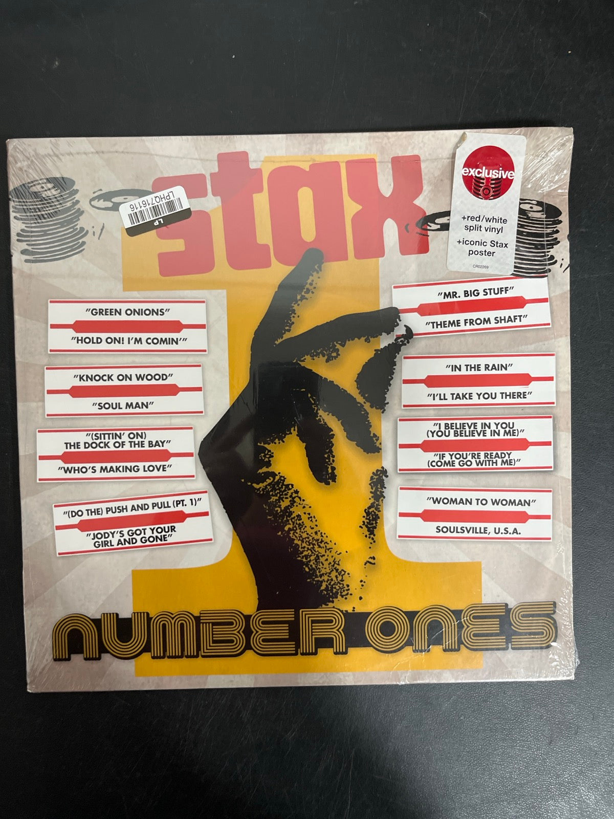 FRONT - Stax Number Ones LE Red Vinyl USED NOT TESTED