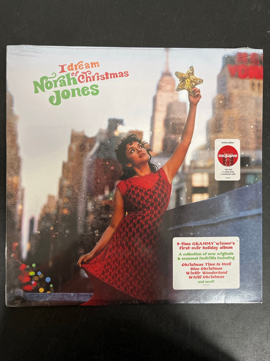 FRONT - Norah Jones - I Dream of Christmas LE Red Vinyl SEALED NOT TESTED