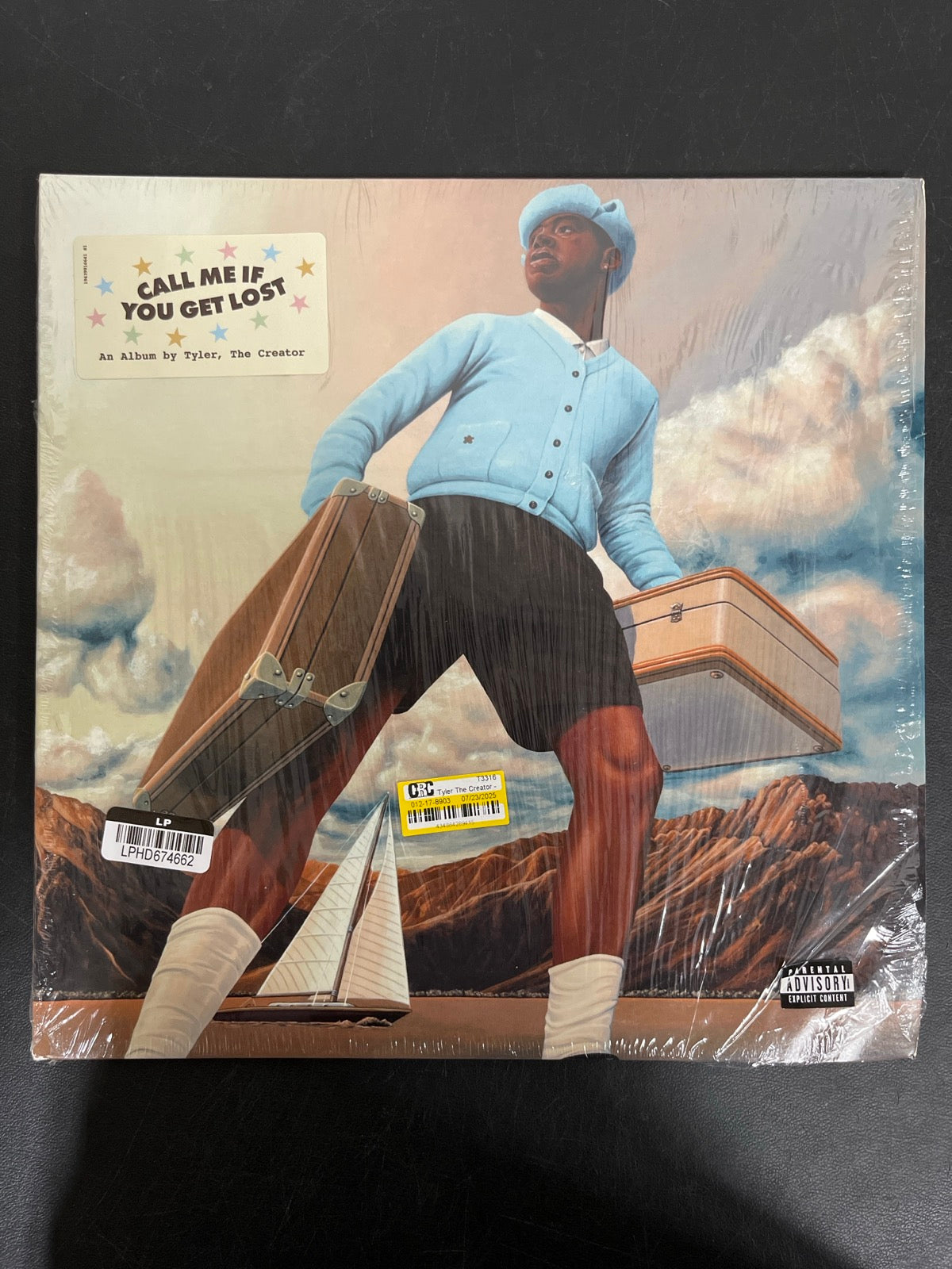 FRONT - Tyler, The Creator - Call Me If You ... Target Exclusive Vinyl USED NOT TESTED