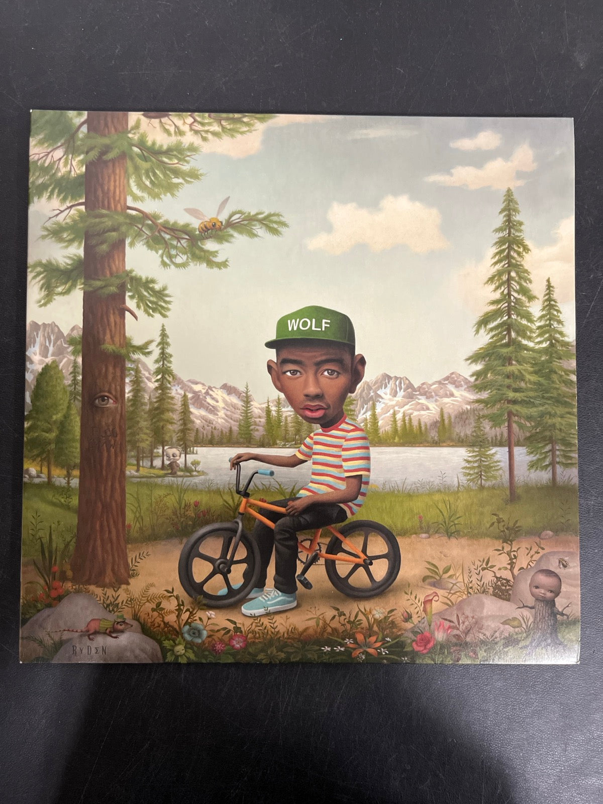 FRONT - Tyler, The Creator - Wolf LE Pink Vinyl USED NOT TESTED