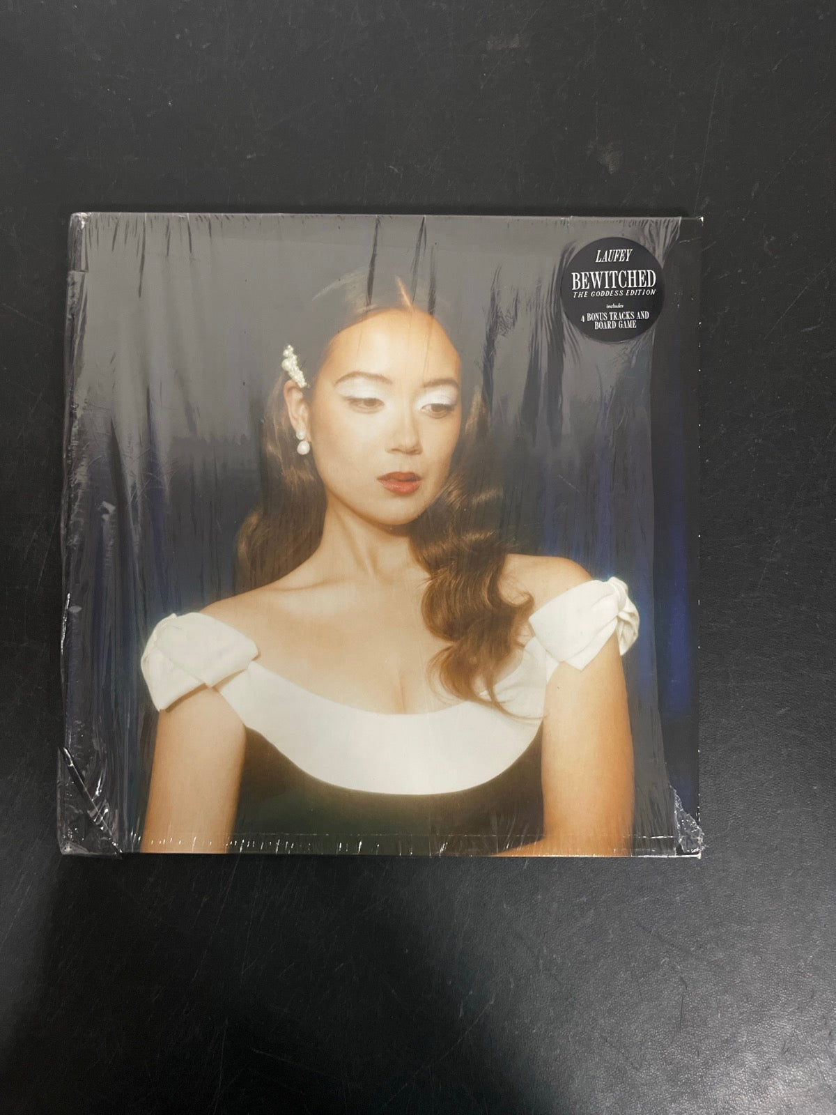 FRONT - Laufey - Bewitched: The Goddess Edition LE Blue Vinyl USED NOT TESTED