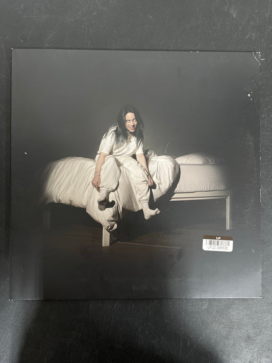 FRONT - Billie Eilish - WHEN WE ALL FALL ... LE Green Vinyl USED NOT TESTED